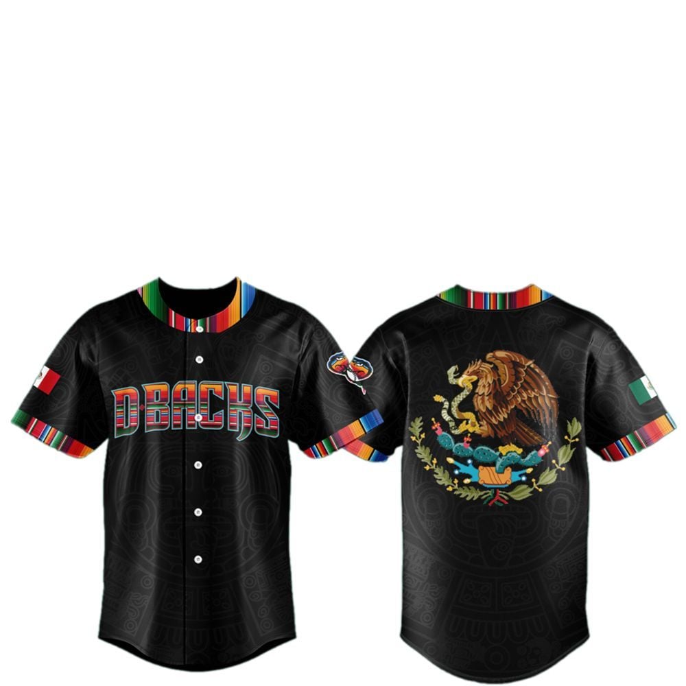 2025 Diamondbacks Mexican Heritage Night Jersey - Grishko.com