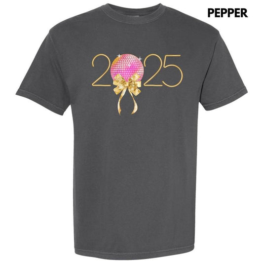 2025 Disco Ball Comfort Colors T-Shirt 'NLB'