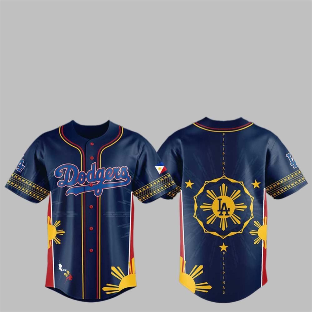 2025 Dodgers Filipino Heritage Night Jersey - Grishko.com
