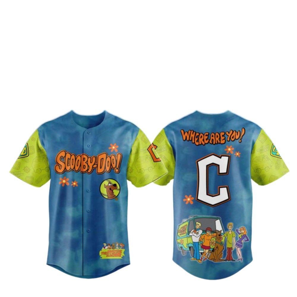 2025 Guardians Scooby-Doo Baseball Jersey - Grishko.com