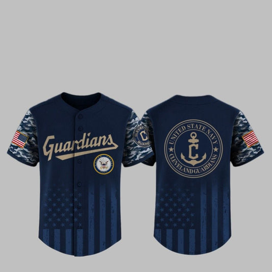 2025 Guardians US Navy Appreciation Night Jersey - Grishko.com