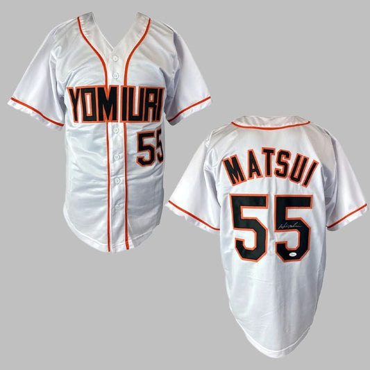 2025 Hideki Matsui Japan Signed Jersey - Grishko.com