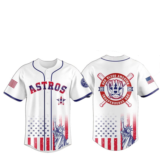2025 Houston Astros 4th Of July Independence Day Jersey - Grishko.com