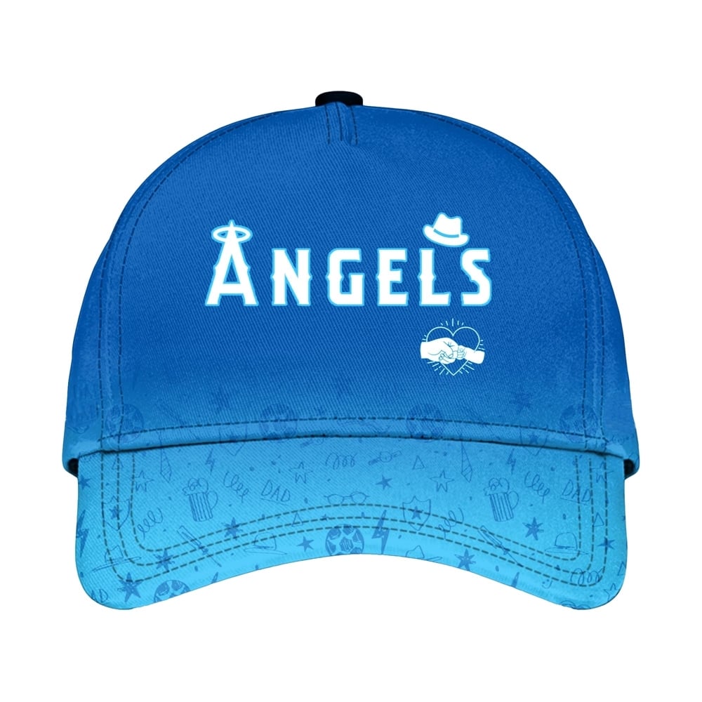 2025 LA Angels Happy Father Day Baseball Jersey Combo - Grishko.com