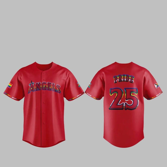 2025 LA Angels Pride Night Jersey - Grishko.com
