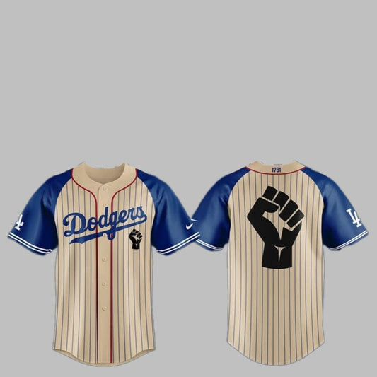 2025 LA Dodgers Black Heritage Night Jersey - Grishko.com