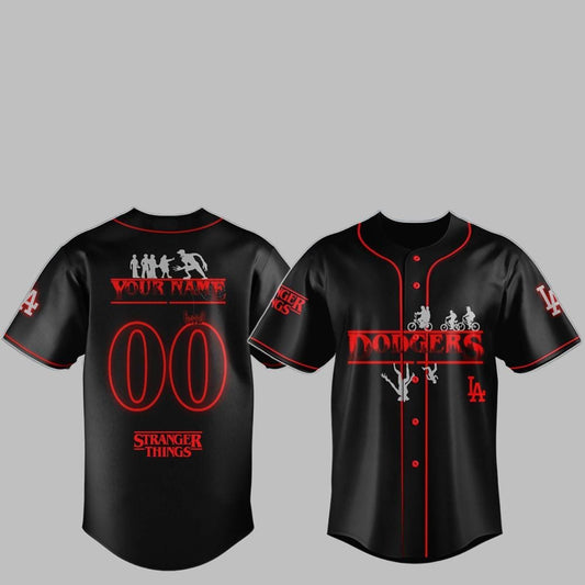 2025 LA Dodgers Los Angeles Stranger Things Jersey - Grishko.com