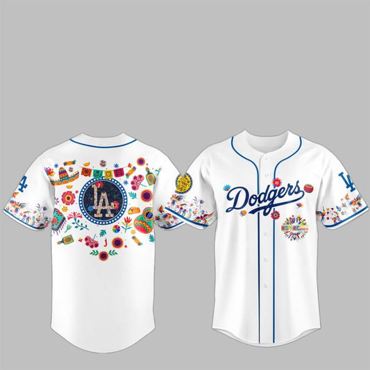 2025 LA Dodgers National Hispanic Heritage Month Jersey - Grishko.com