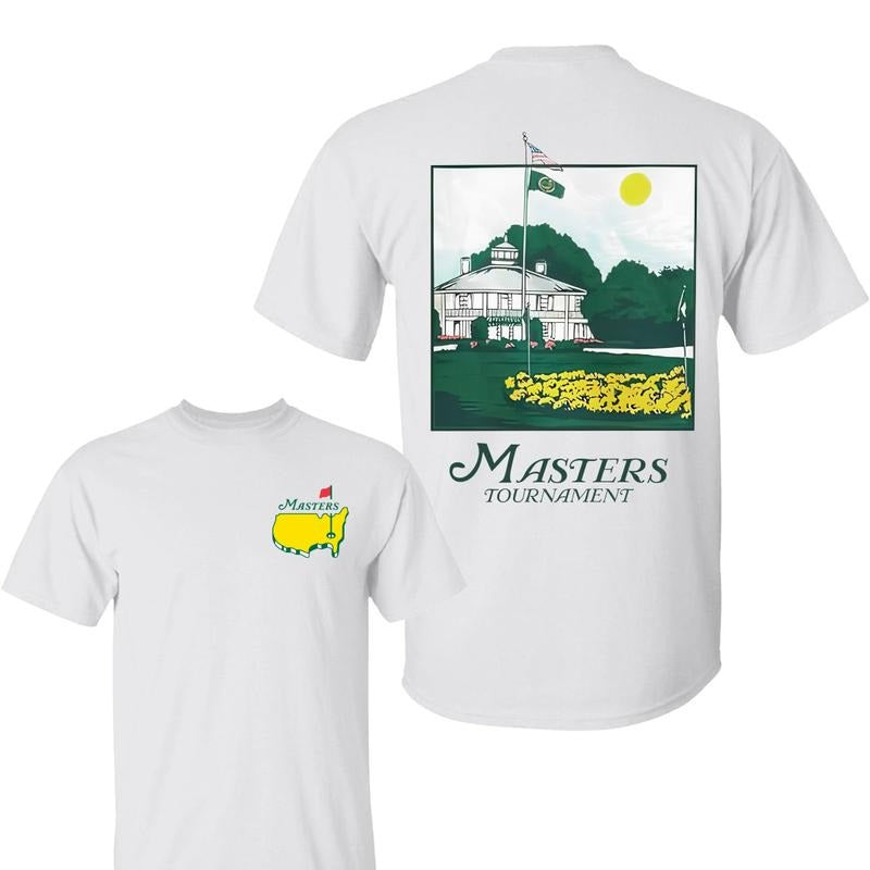 2025 Masters Golf 2 Sided Shirt, Augusta Tournament Shirt, Golf Fan Gift for Men and Women