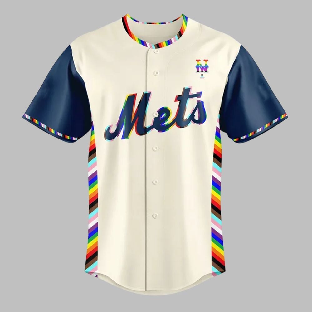 2025 Mets Happy Pride Month Jersey - Grishko.com