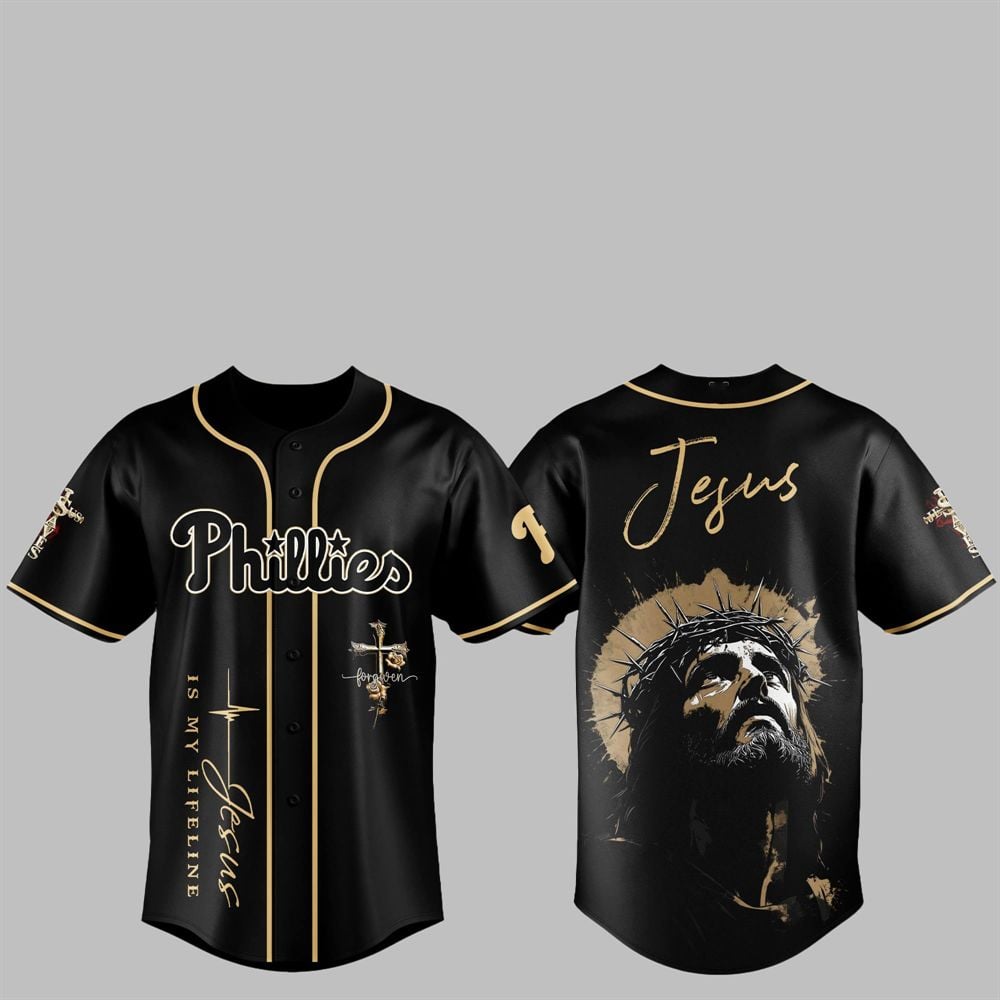 2025 Phillies Jesus Baseball Jersey - Grishko.com T-Shirts, Hoodie, Sweatshirt | WearSparks.com