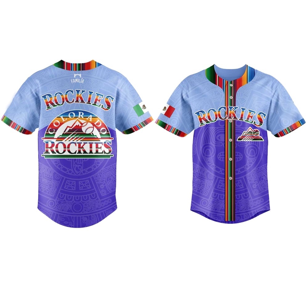 2025 Rockies Mexican Heritage Night Baseball Jersey Combo - Grishko.com T-Shirts, Hoodie, Sweatshirt (Image 1)