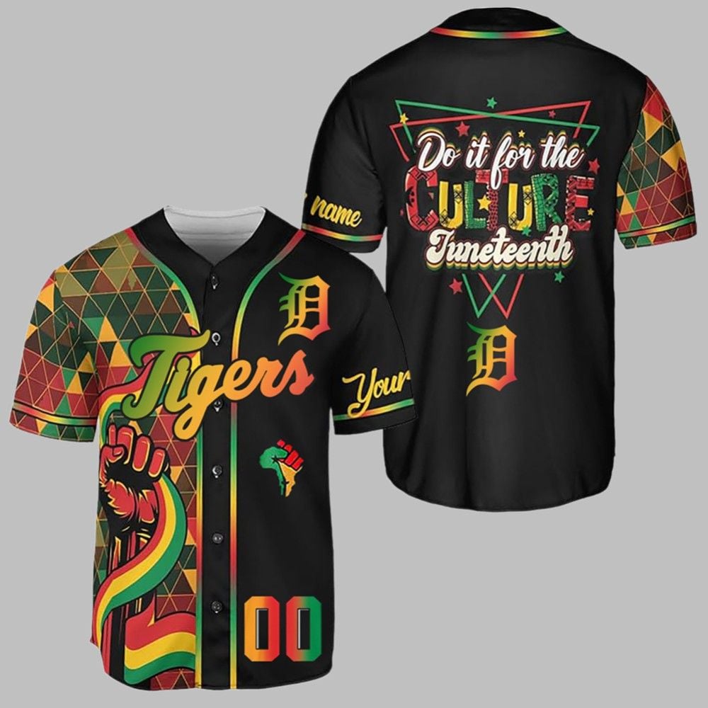 2025 Tigers Juneteenth Day Jersey - Grishko.com T-Shirts, Hoodie, Sweatshirt | WearSparks.com (Image 1)