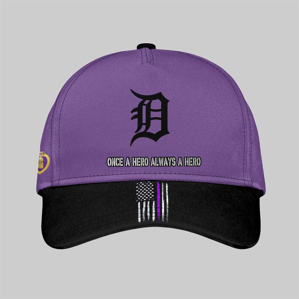 2025 Tigers National Purple Heart Day Jersey - Grishko.com T-Shirts, Hoodie, Sweatshirt | WearSparks.com (Image 2)
