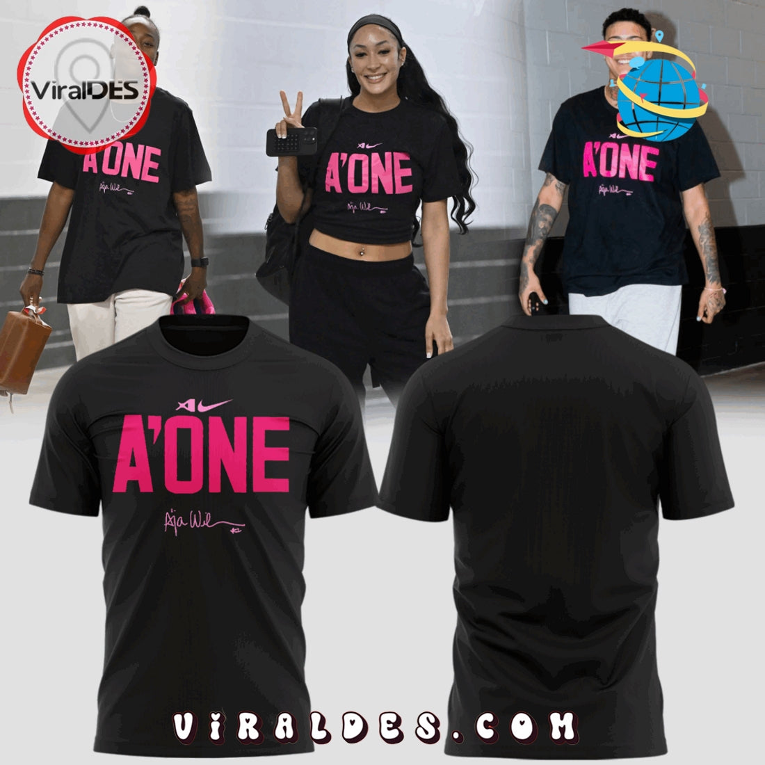 2025 A’ONE Las Vegas Aces Signatures Hoodie