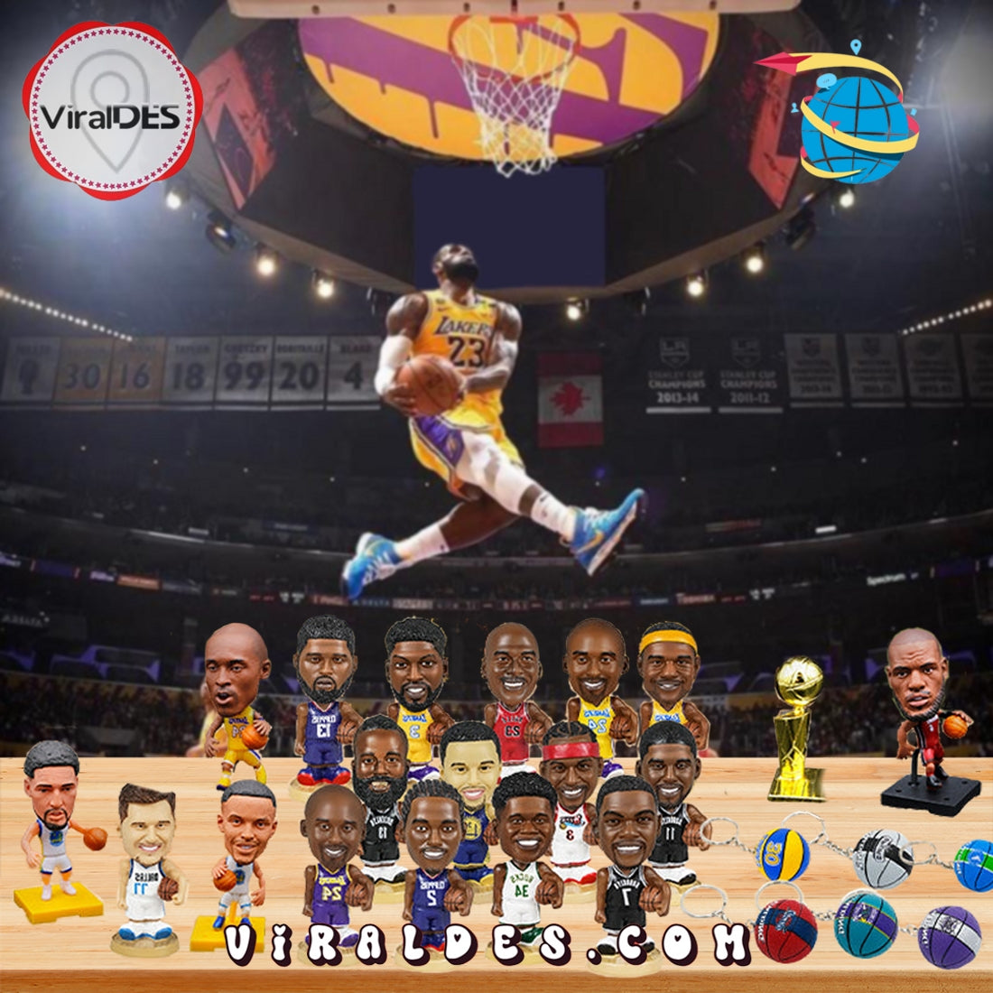 2025 Christmas NBA Advent Calendar, 24 Gifts Are In It