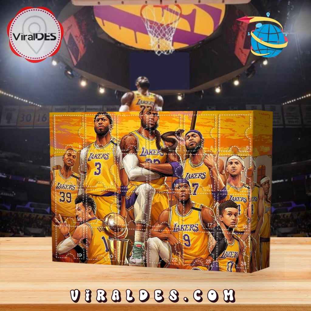 2025 Christmas NBA Advent Calendar, 24 Gifts Are In It