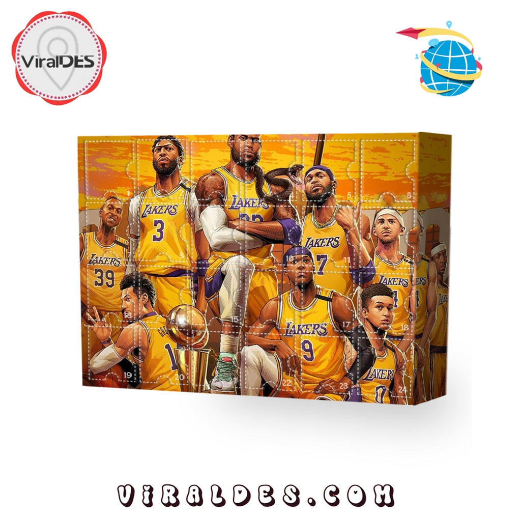 2025 Christmas NBA Advent Calendar, 24 Gifts Are In It