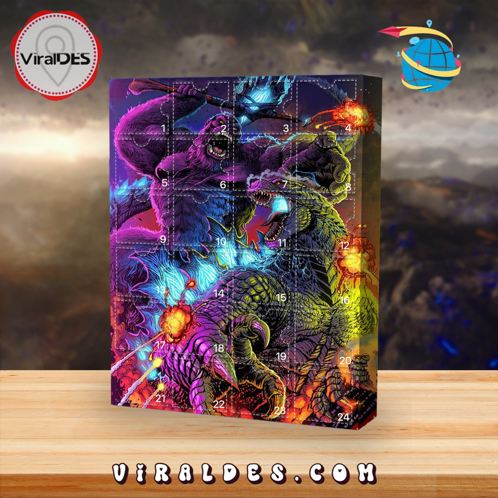 2025 Godzilla Advent Calendar, The One With 24 Little Doors