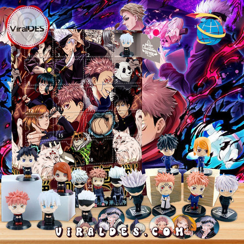 2025 Jujutsu Kaisen Advent Calendar, 24 Gifts Are In It