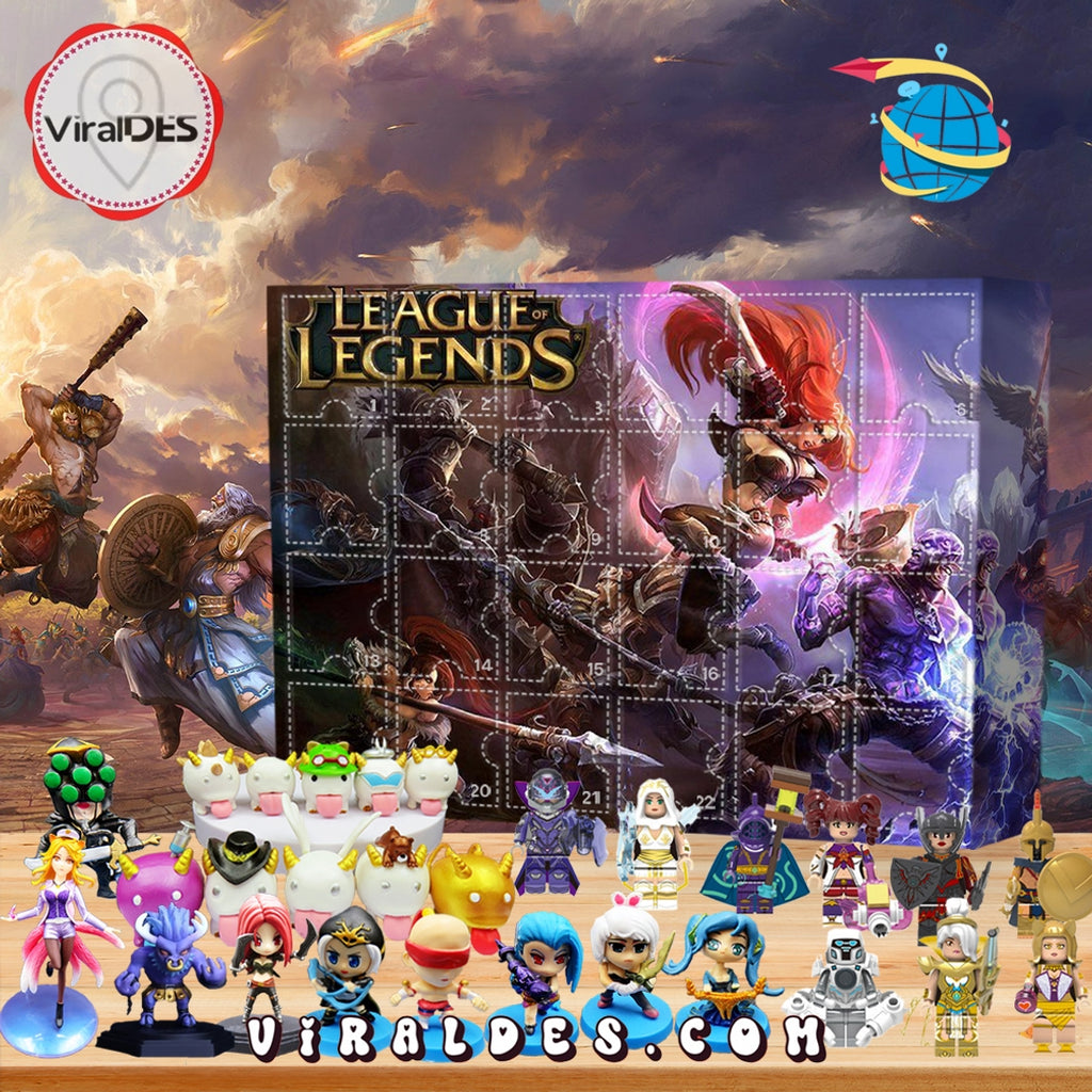 2025 League of Legends Advent Calendar, 24 Gifts Are In It