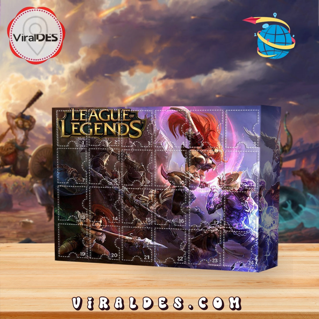 2025 League of Legends Advent Calendar, 24 Gifts Are In It