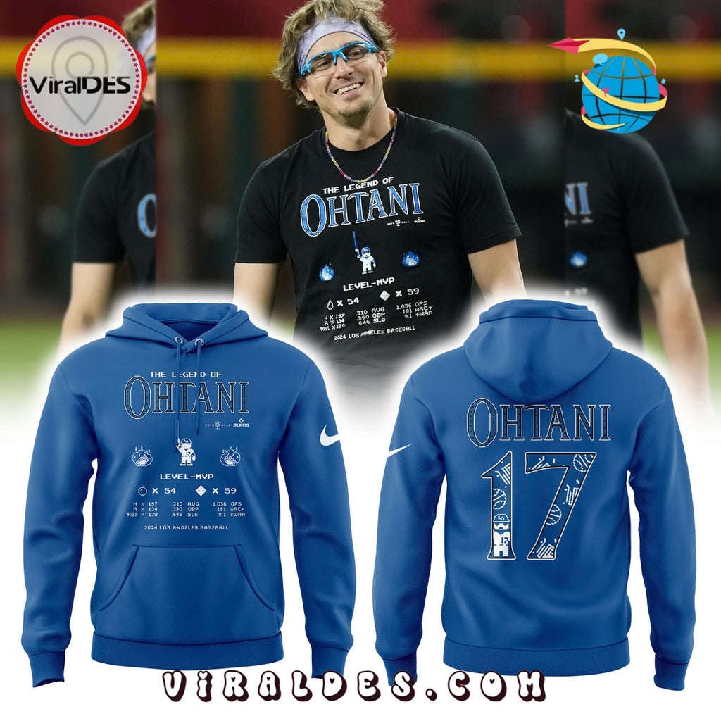 2025 Los Angeles Dodgers x Ohtani Hoodie, Long Pants