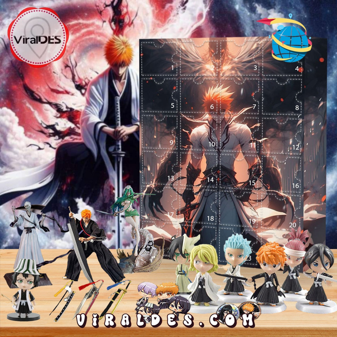 2025 Merry Christmas Bleach Advent Calendar