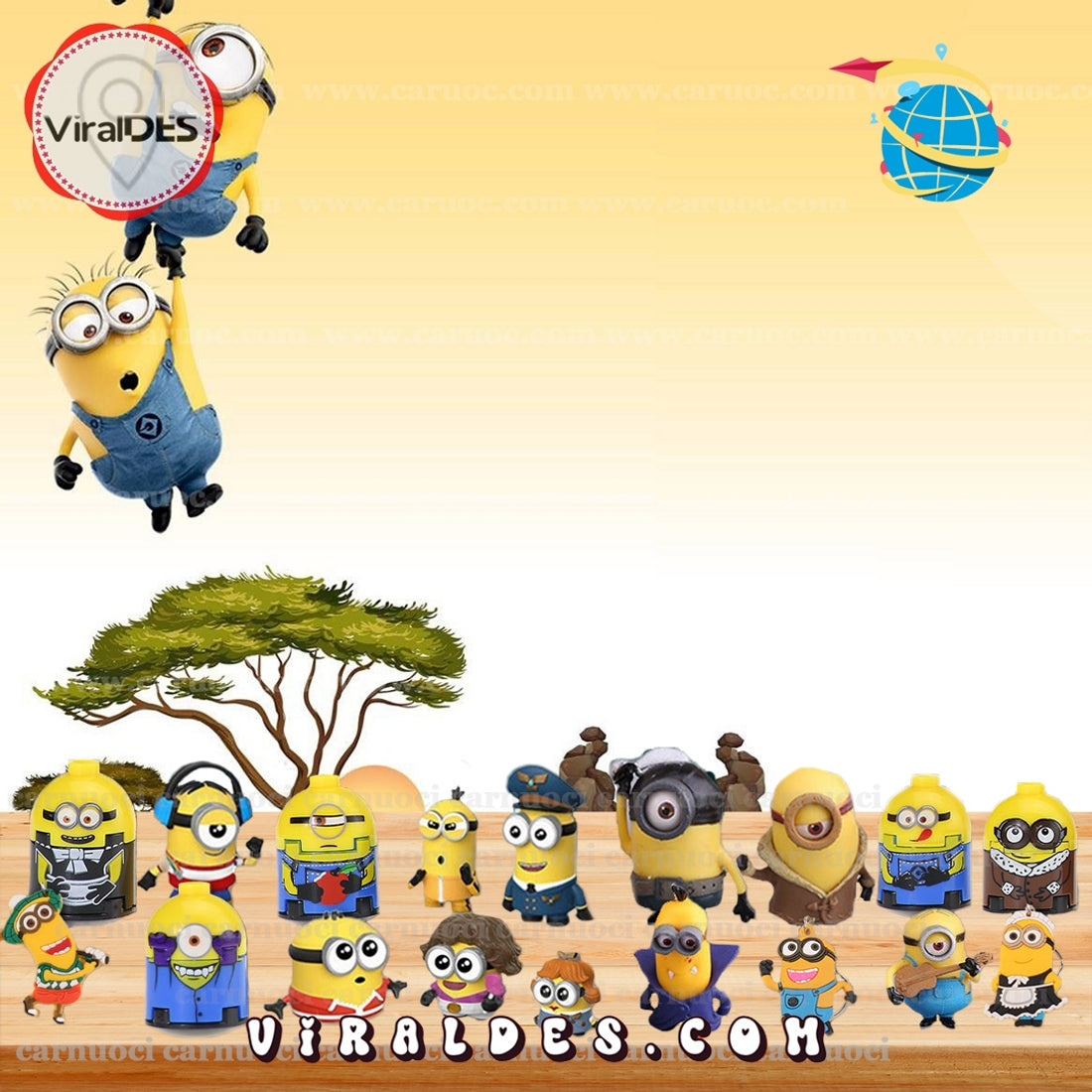 2025 Minions Advent Calendar, 24 Gifts Are In It