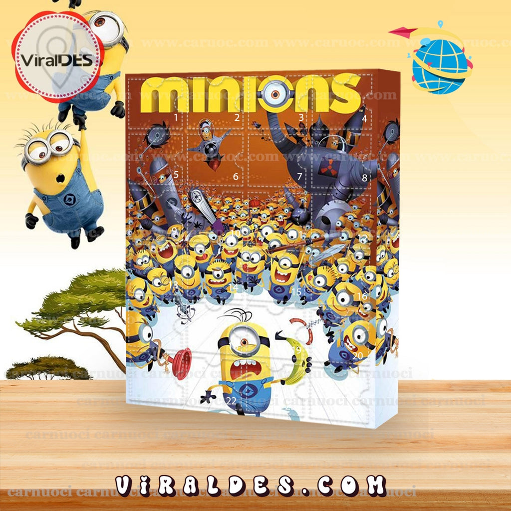 2025 Minions Advent Calendar, 24 Gifts Are In It