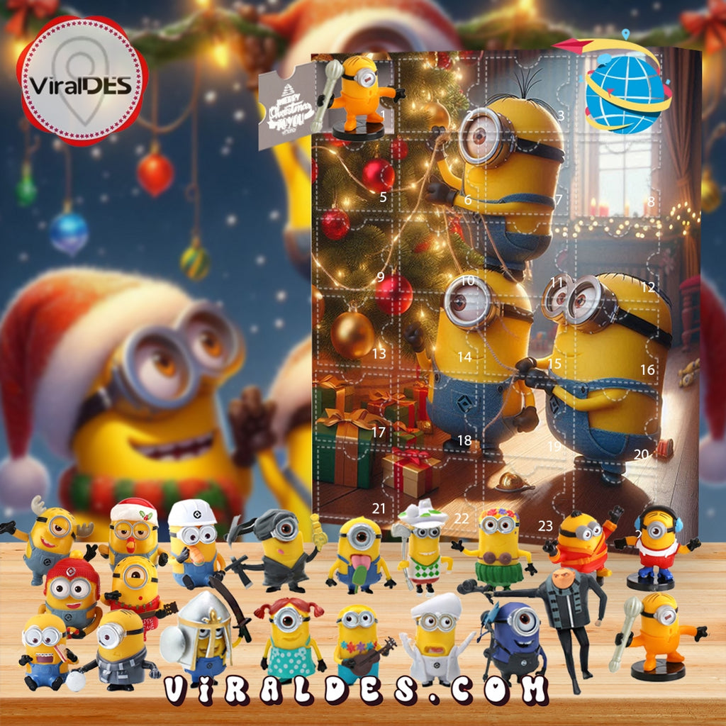 2025 Minions Advent Calendar, The One With 24 Little Door