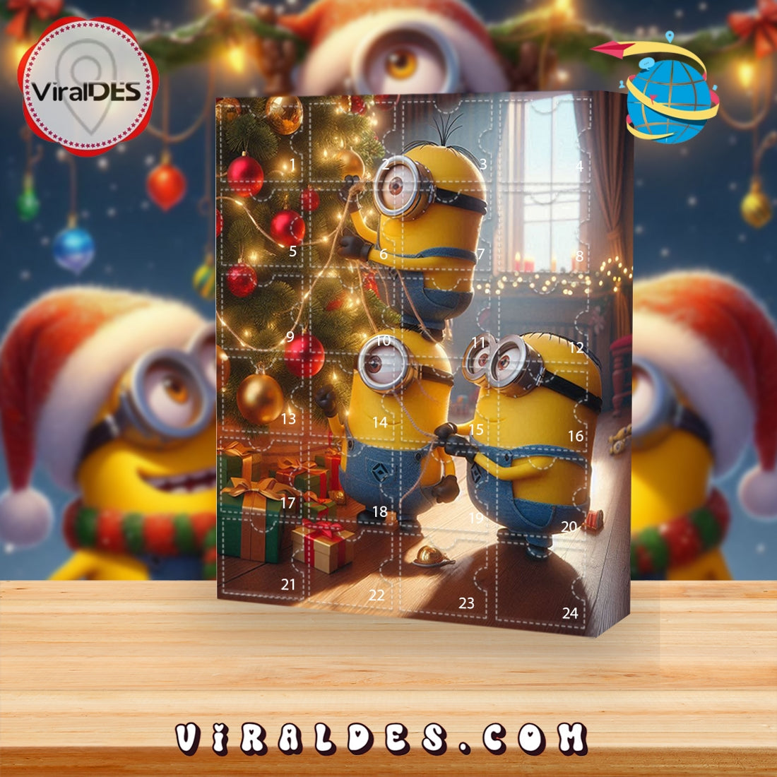 2025 Minions Advent Calendar, The One With 24 Little Door