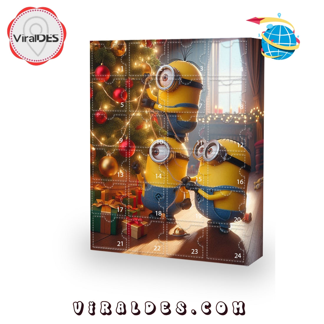 2025 Minions Advent Calendar, The One With 24 Little Door