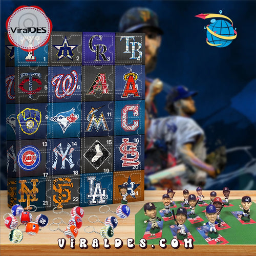 2025 MLB Advent Calendar, 24 Gifts Are In It