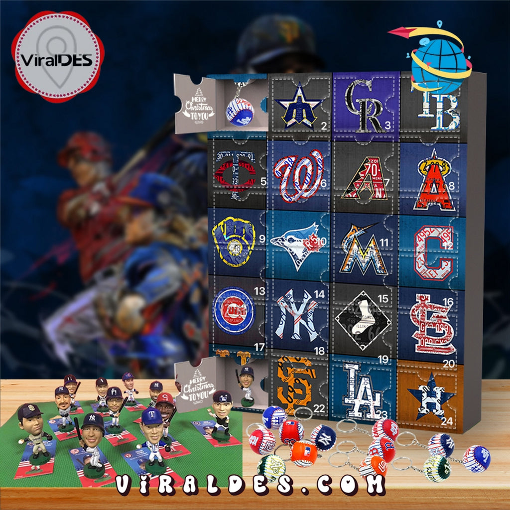 2025 MLB Advent Calendar, 24 Gifts Are In It