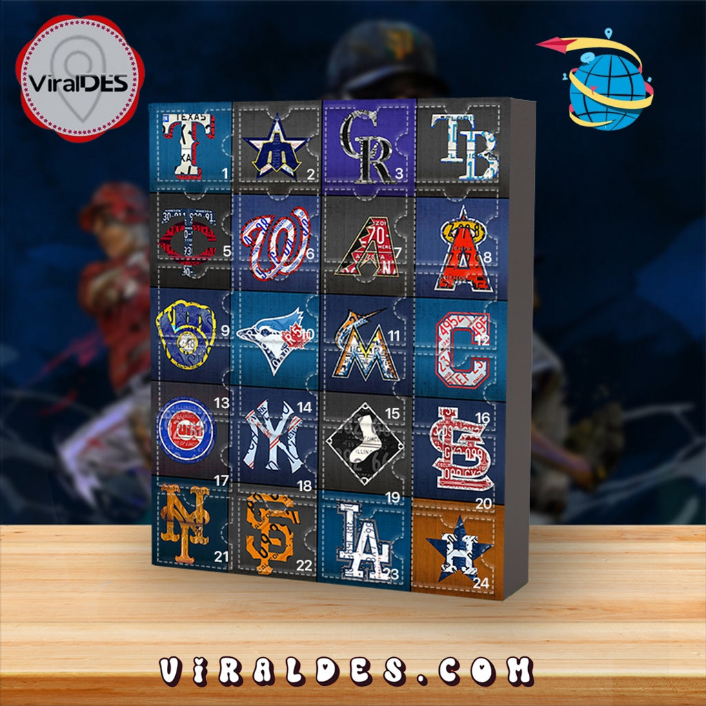 2025 MLB Advent Calendar, 24 Gifts Are In It