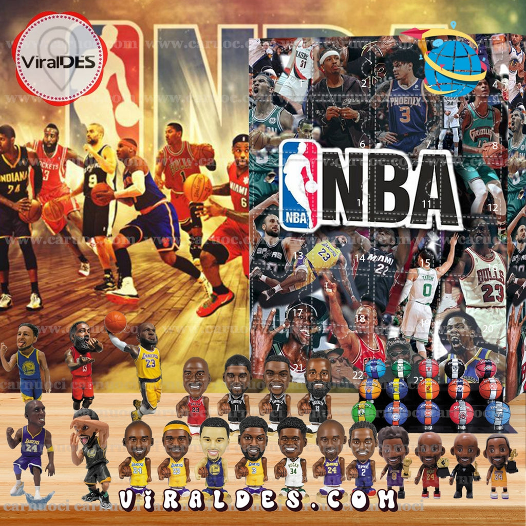 2025 NBA Advent Calendar, The One With 24 Little Doors