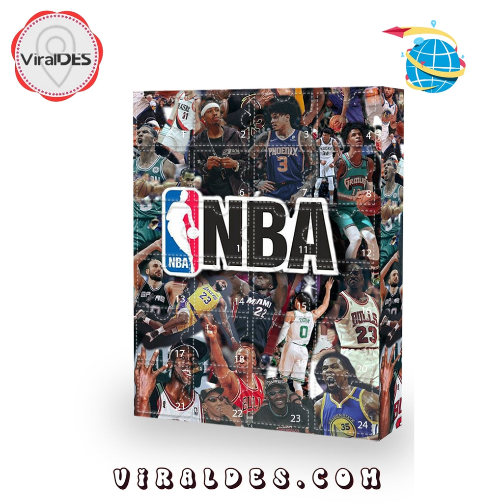 2025 NBA Advent Calendar, The One With 24 Little Doors