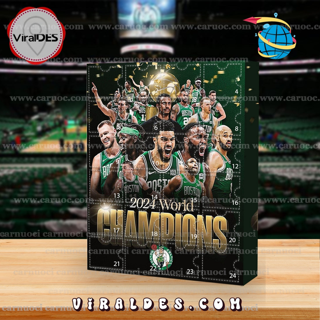 2025 NBA Boston Celtics Advent Calendar