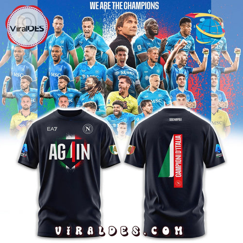 2025 SSC Napoli Campioni d’Italia New Hoodie