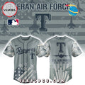 2025 Texas Rangers x Veteran U.S Air Force Baseball Jersey