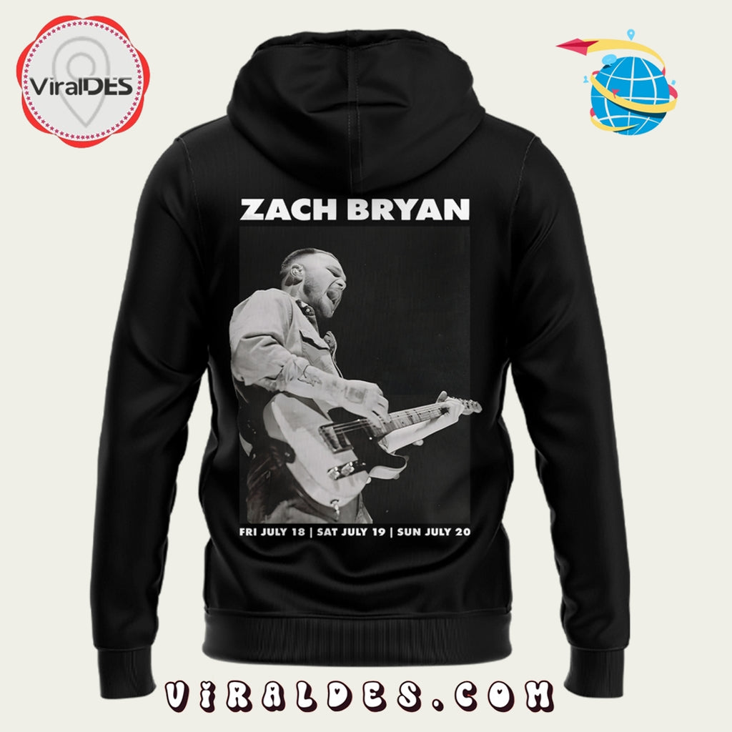 2025 Zach Bryan Meadowlands Black Hoodie, Long Pants