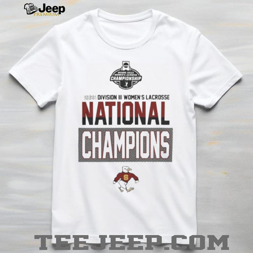 2026 DIII Women’s Lacrosse Salisbury Sea Gulls Champions Logo Shirt