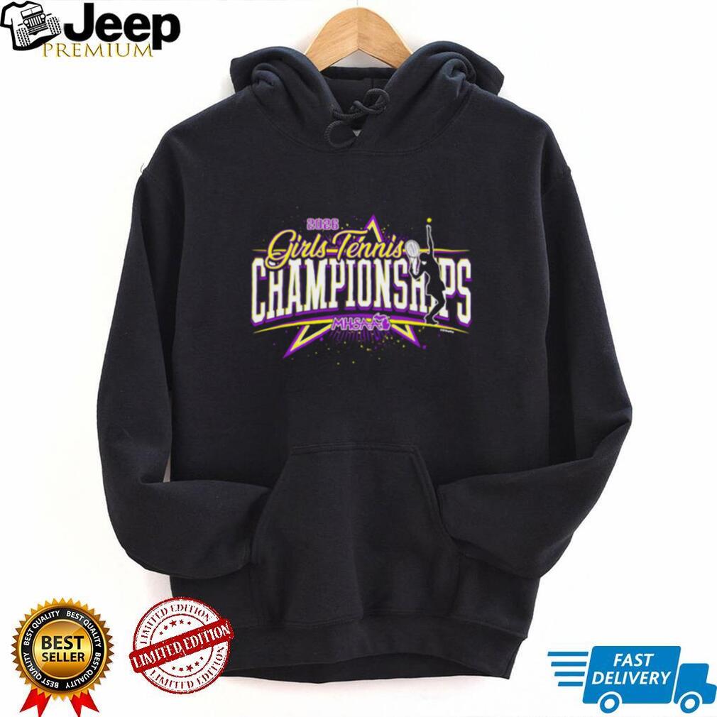 2026 Girls Tennis Championships Athletic Sports Event T Shirt