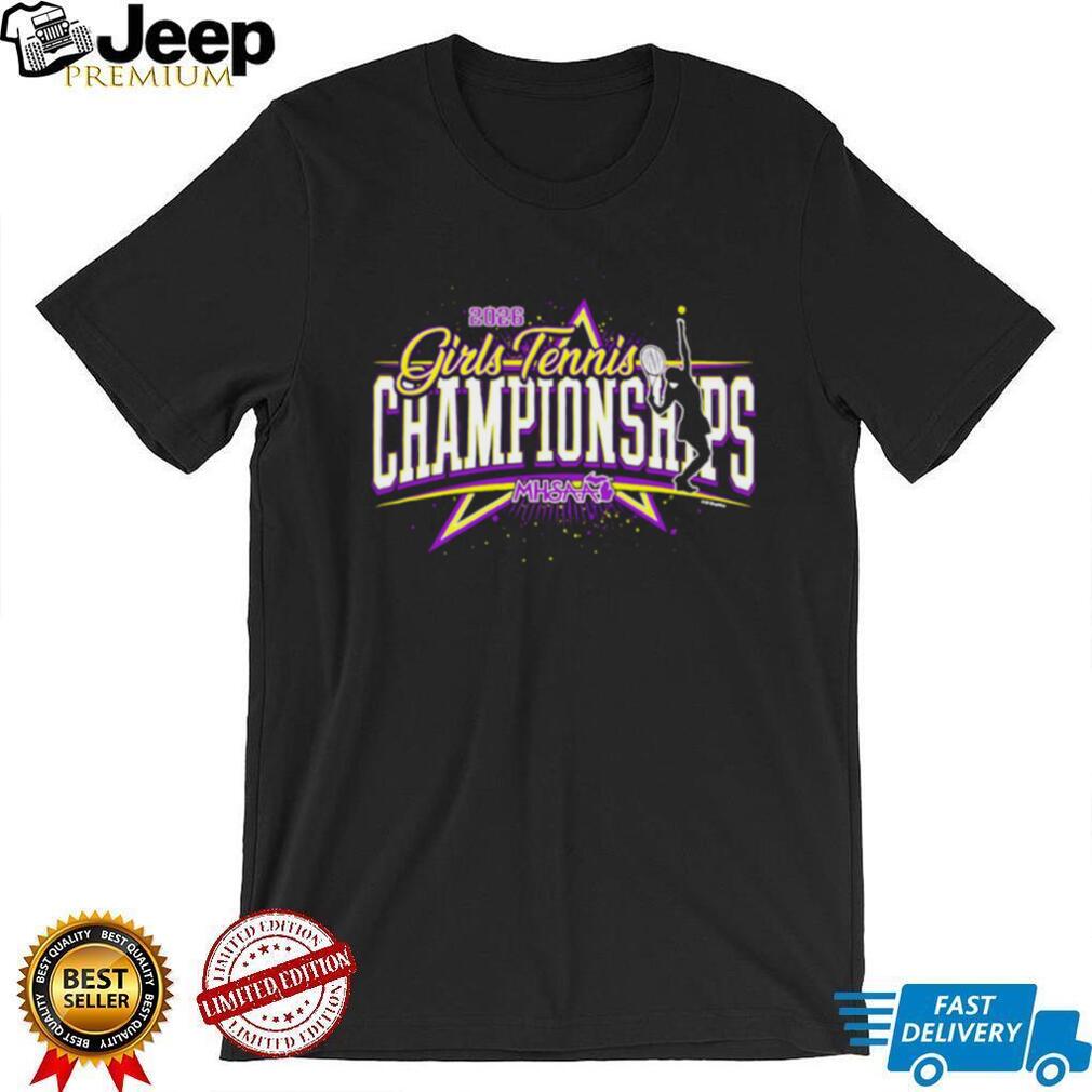 2026 Girls Tennis Championships Athletic Sports Event T Shirt