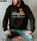 2026 Illinois Fighting Illini Basketball Team Skyline T Shirt
