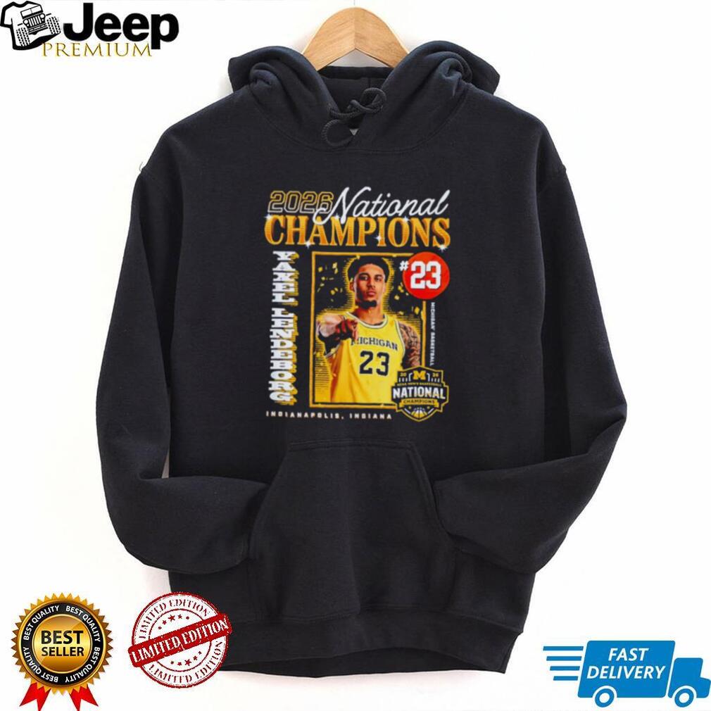 2026 Michigan Men’s Basketball National Champions T Shirt #23