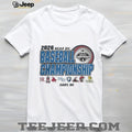 2026 NCAA Division II Baseball Championship Champion 8 Teams Cary NC T Shirt