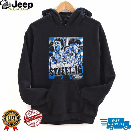 2026 NCAA March Madness Sweet 16 Team Collage Basketball T Shirt