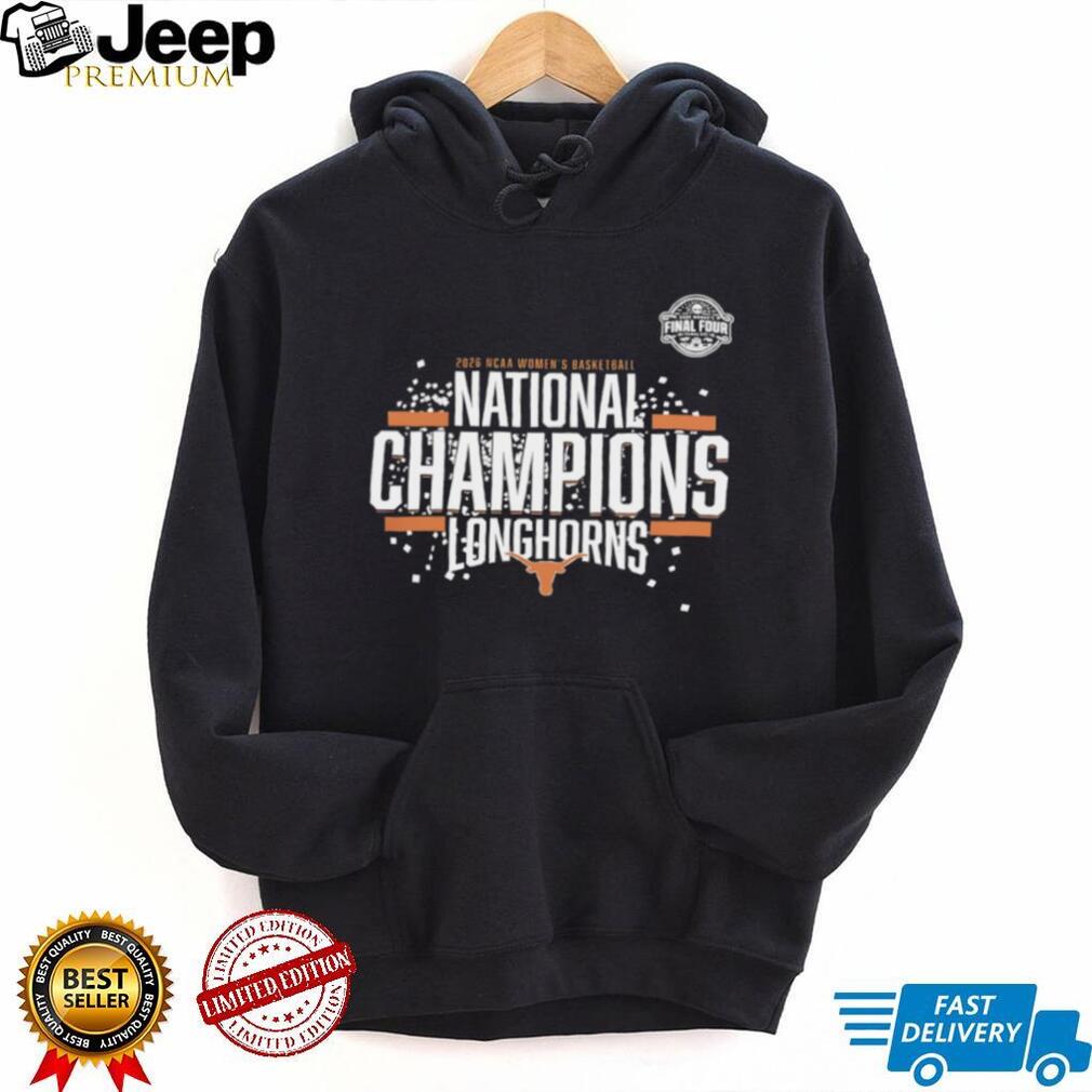 2026 NCAA Women’s Basketball National Champions Texas Longhorns T Shirt